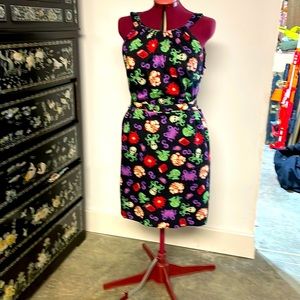 2XL Pinup Couture Monster wiggle dress
